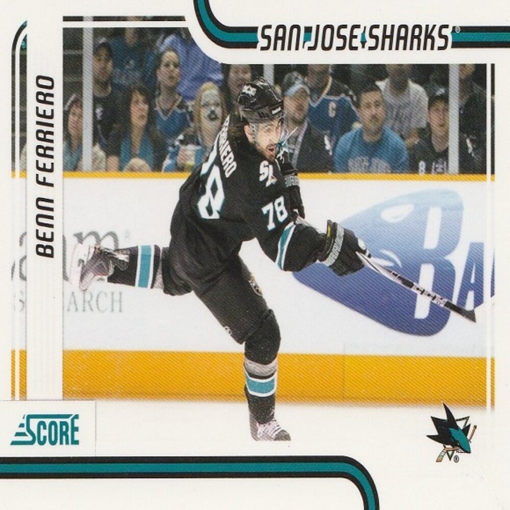 Benn Ferriero - 2011 Panini Score Hockey Card